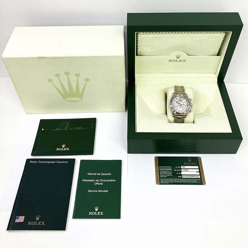 Rolex Oyster Perpetual 116509 Meteorite Dial Oct 2012