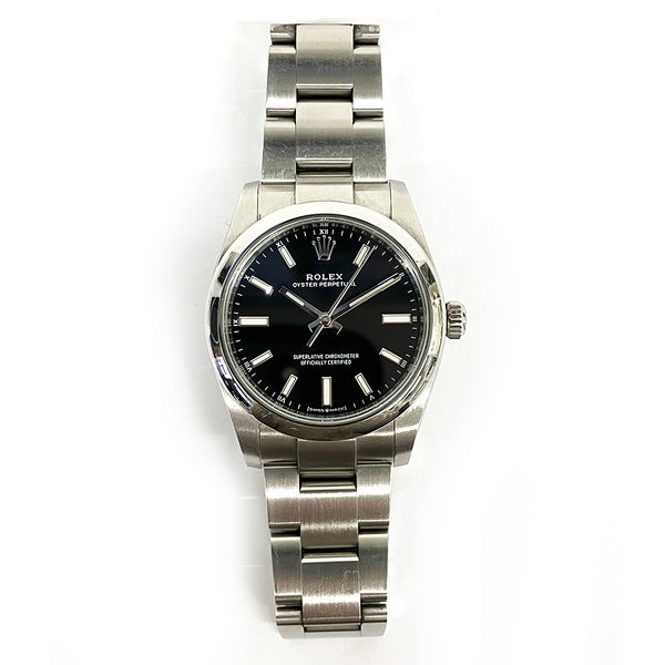 Rolex Oyster Perpetual 124200 Black Dial Dec 2020
