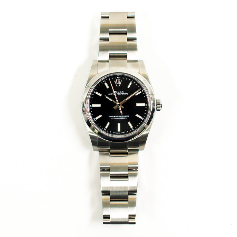Rolex Oyster Perpetual 124200 Black Dial Feb 2021