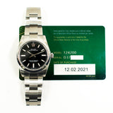 Rolex Oyster Perpetual 124200 Black Dial Feb 2021