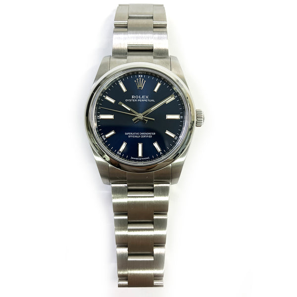 Rolex Oyster Perpetual 124200 Blue Dial Oct 2024