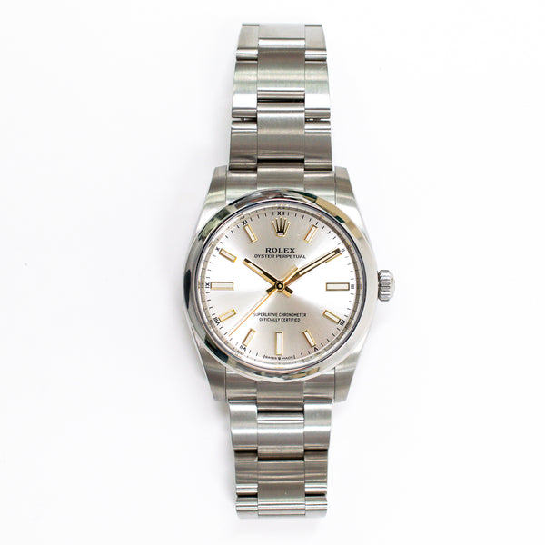Rolex Oyster Perpetual 124200 Silver Dial Sep 2023