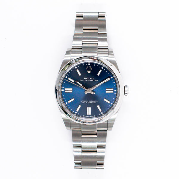 Rolex Oyster Perpetual 124300 Blue Dial May 2024
