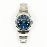Rolex Oyster Perpetual 124300 Blue Dial Oct 2020