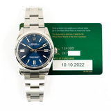 Rolex Oyster Perpetual 124300 Blue Dial Oct 2022