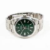 Rolex Oyster Perpetual 124300 Green Dial Dec 2022