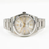 Rolex Oyster Perpetual 124300 Silver Dial Dec 2023