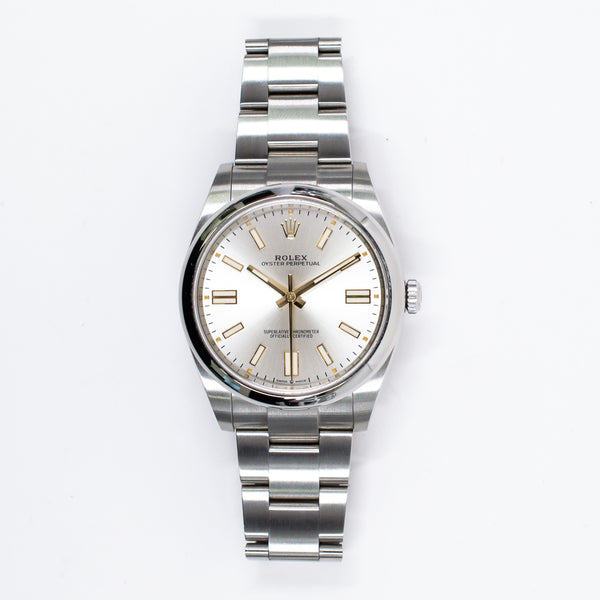 Rolex Oyster Perpetual 124300 Silver Dial Jun 2021