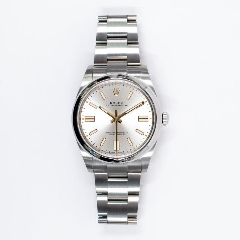Rolex Oyster Perpetual 124300 Silver Dial Jun 2021