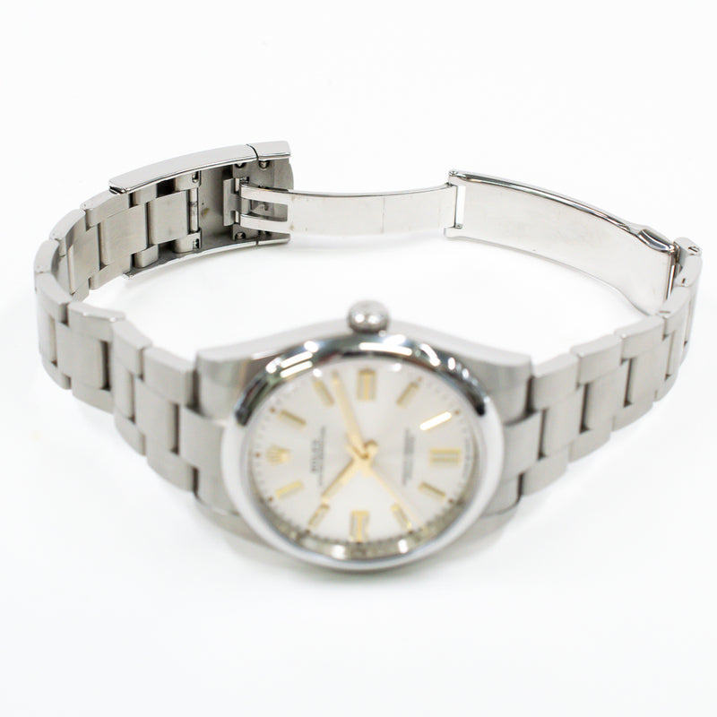 Rolex Oyster Perpetual 124300 Silver Dial Jun 2021