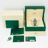 Rolex Oyster Perpetual 126000 Blue Dial Jun 2021