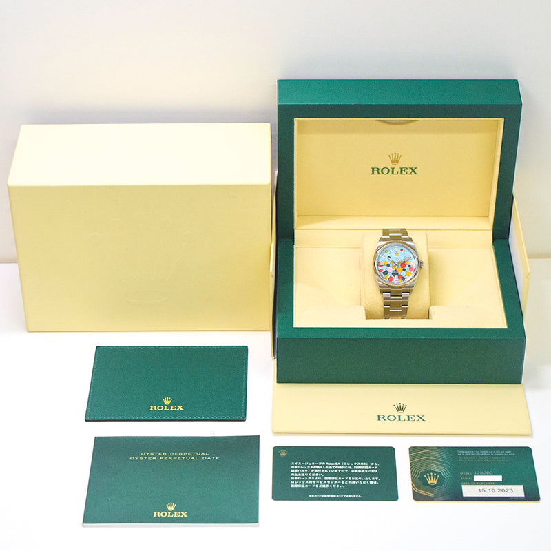 Rolex Oyster Perpetual 126000 Celebration Dial Oct 2023