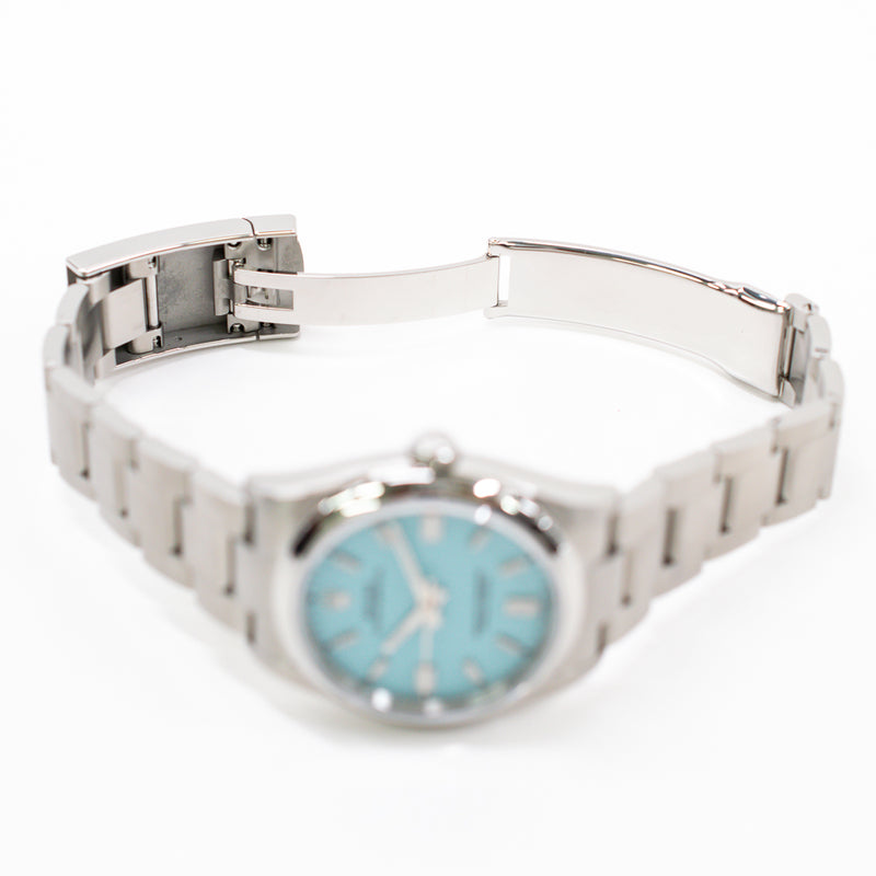 Rolex Oyster Perpetual 126000 Turquoise Dial Mar 2025