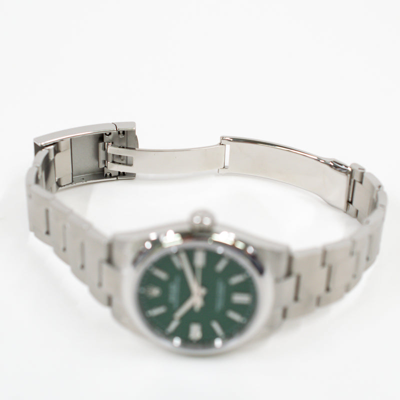 Rolex Oyster Perpetual 134300 Green Dial Sep 2025