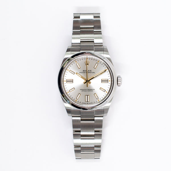 Rolex Oyster Perpetual 134300 Silver Dial Jul 2025