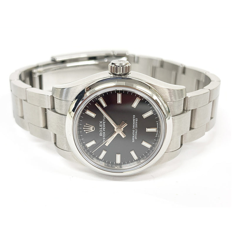 Rolex Oyster Perpetual 176200 Black Dial Oct 2018