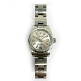 Rolex Oyster Perpetual 176200 Silver Arabic Dial Apr 2013