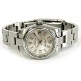 Rolex Oyster Perpetual 176200 Silver Arabic Dial Apr 2013