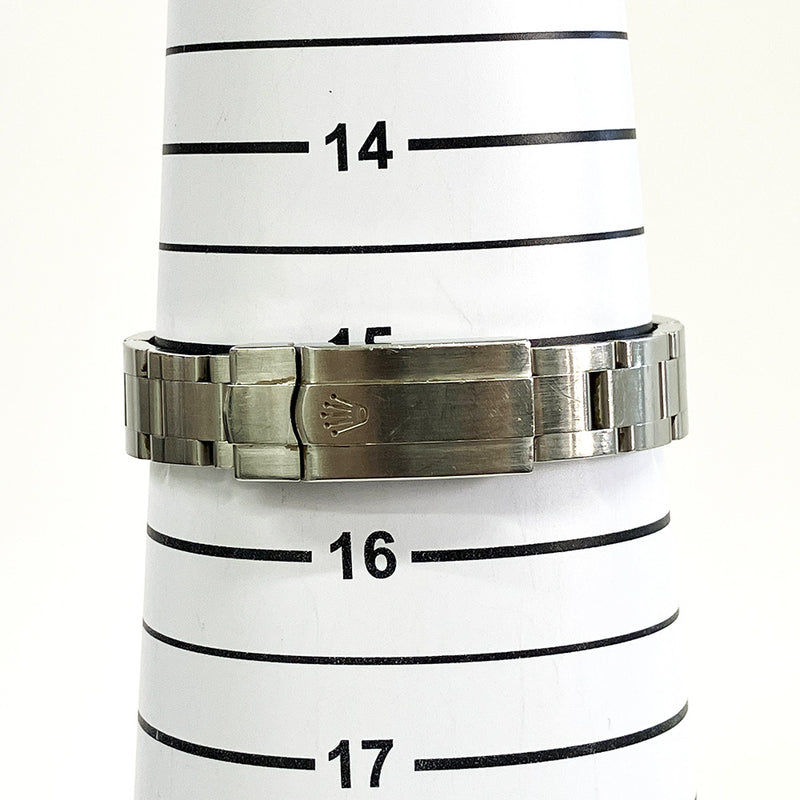 Rolex Oyster Perpetual 176200 Silver Arabic Dial Apr 2013