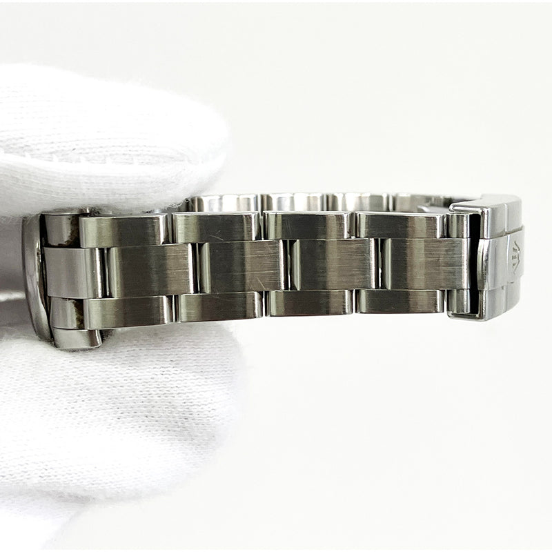 Rolex Oyster Perpetual 176200 Silver Arabic Dial Apr 2013