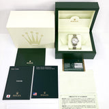 Rolex Oyster Perpetual 176200 Silver Arabic Dial Apr 2013