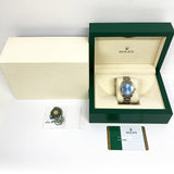 Rolex Oyster Perpetual 177200 Blue Roman Dial Mar 2019