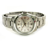 Rolex Oyster Perpetual 177200 Silver Arabic Dial Apr 2016
