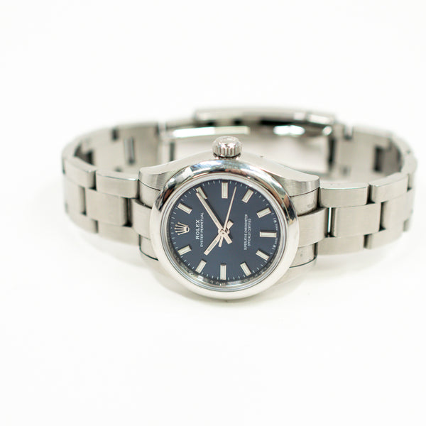Rolex Oyster Perpetual 276200 Blue Dial Oct 2022