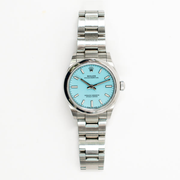 Rolex Oyster Perpetual 277200 Turquoise Dial Oct 2022