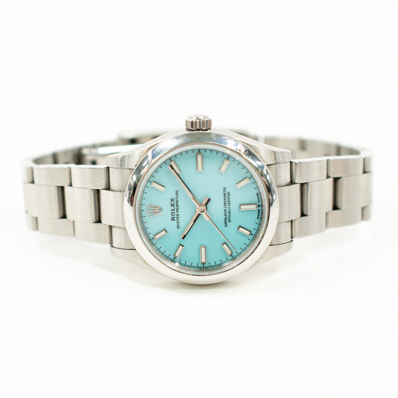 Rolex Oyster Perpetual 277200 Turquoise Dial Oct 2022