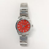 Rolex Oyster Perpetual 31mm 277200 Coral Red Dial Dec 2021 - View 1