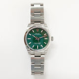 Rolex Oyster Perpetual 31mm 277200 Green Dial Nov 2021 - View 1