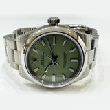 Rolex Oyster Perpetual 31mm 277200 Pistachio Dial May 2025 - View 3