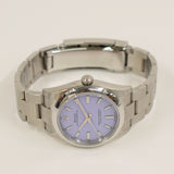 Rolex Oyster Perpetual 34mm 124200 Lavender Dial Aug 2025 - View 3