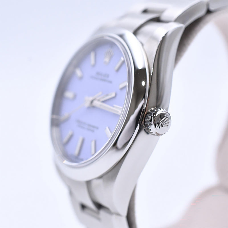 Rolex Oyster Perpetual 34mm 124200 Lavender Dial Aug 2025