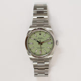 Rolex Oyster Perpetual 34mm 134300 Pistachio Dial Oct 2025 - View 1