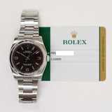 Rolex Oyster Perpetual 36mm 116000 Black Dial Nov 2014 - View 2