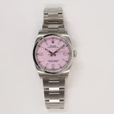 Rolex Oyster Perpetual 36mm 126000 Candy Pink Dial Aug 2023 - View 1