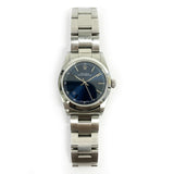 Rolex Oyster Perpetual 77080 Blue Dial Aug 2000