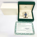 Rolex Oyster Perpetual 77080 Blue Dial Aug 2000
