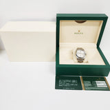 Rolex Oyster perpetual 116000 Silver Dial Apr 2011