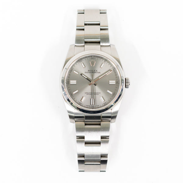 Rolex Oyster perpetual 116000 Steel Dial Nov 2019