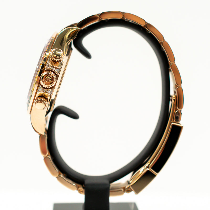 Rolex Rainbow Daytona 116595RBOW Black Dial Jan 2019