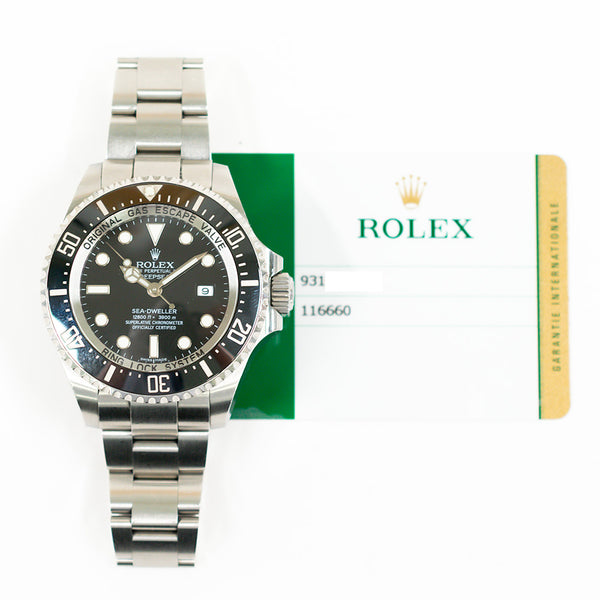 Rolex Sea-Dweller 116600 Black Dial Jun 2017