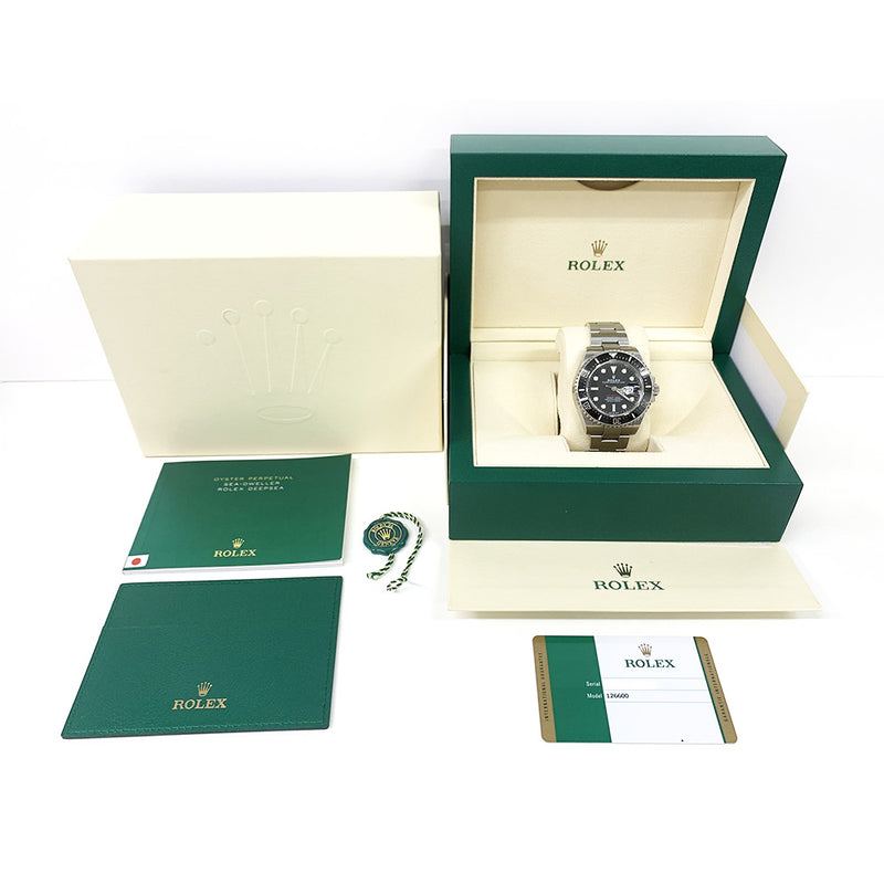 Rolex Sea-Dweller 126600 Black Dial Apr 2019