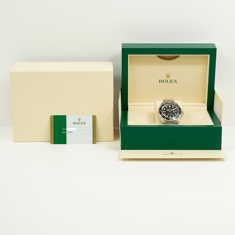 Rolex Sea-Dweller 126600 Black Dial Dec 2018 2