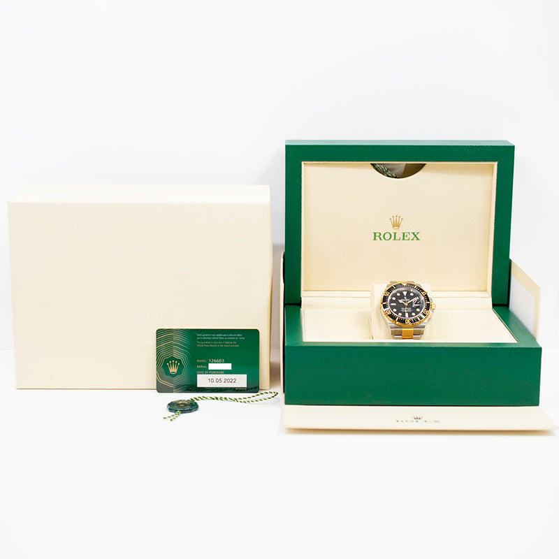 Rolex Sea-Dweller 126603 Black Dial May 2022