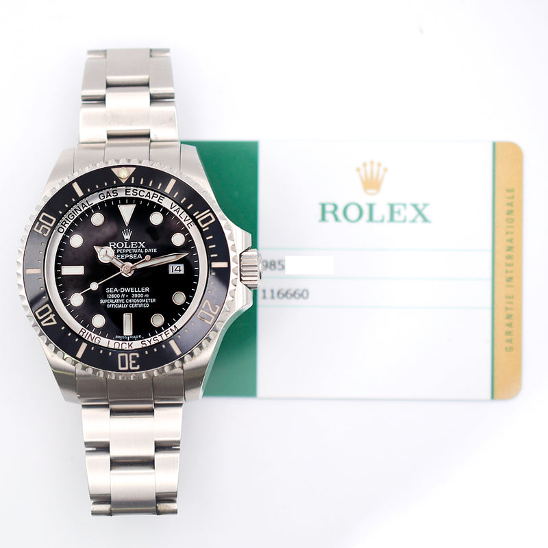 Rolex Sea-Dweller Deepsea 116660 Black Dial Mar 2015