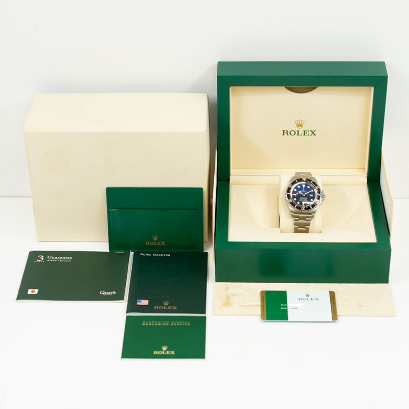 Rolex Sea-Dweller Deepsea 116660 D-Blue Dial Mar 2016