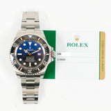 Rolex Sea-Dweller Deepsea 116660 D-Blue Dial Mar 2016